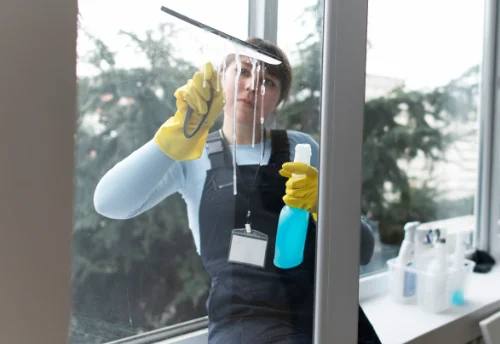 Nettoyage de vitres intérieures et extérieures à Fréteval